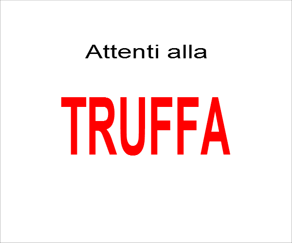 Comunicazione su e-commerce TRUFFA