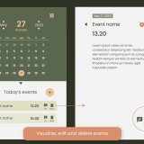 Flat Calendar v2